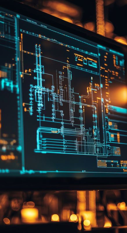CAD drafting eliminates human errors, ensuring precise measurements and details.